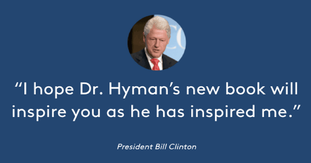 Dr Hymna President Clinton testimonial trendsetter